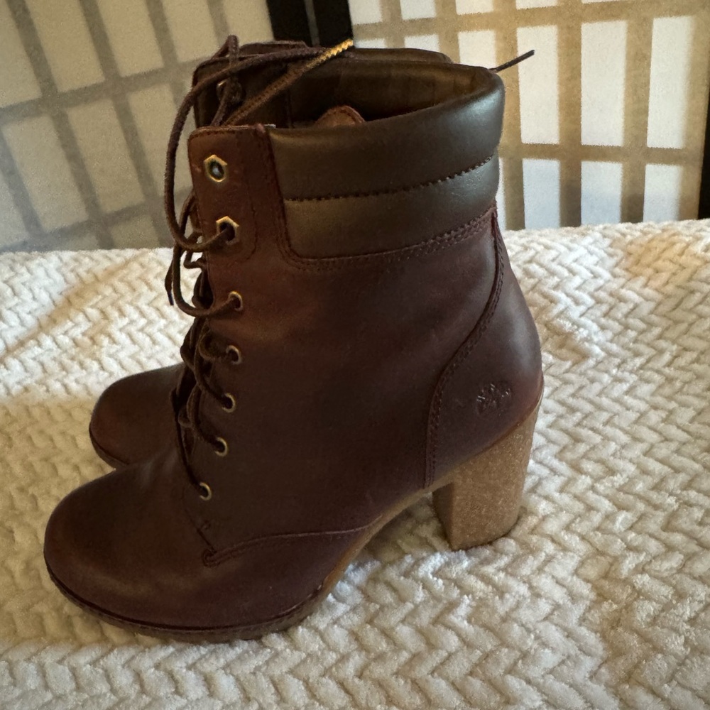 Women's Brown Leather Ankle Boots